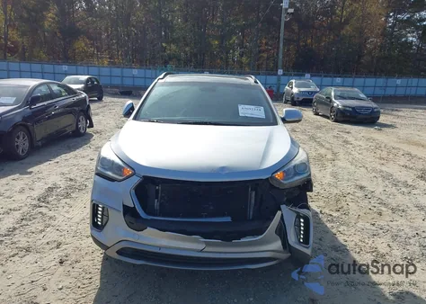 2017 Hyundai Santa Fe Limited Ultimate z USA, uszkodzony, nr VIN KM8SR4HF0HU214176